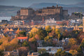 Autumn sunlight from Blackford Hill