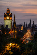Balmoral Scott Monument and Princes Street September 2019