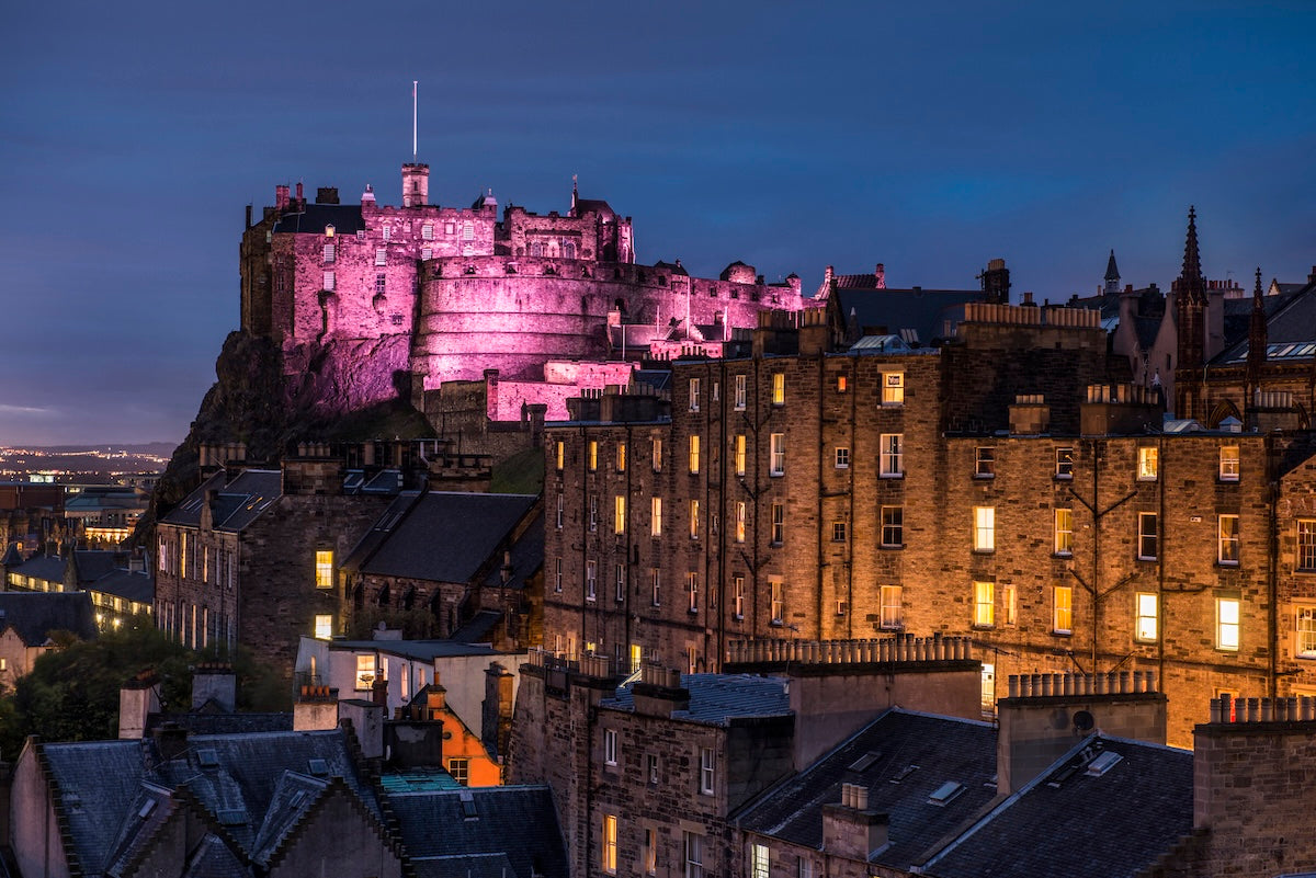 Castle from the library wider