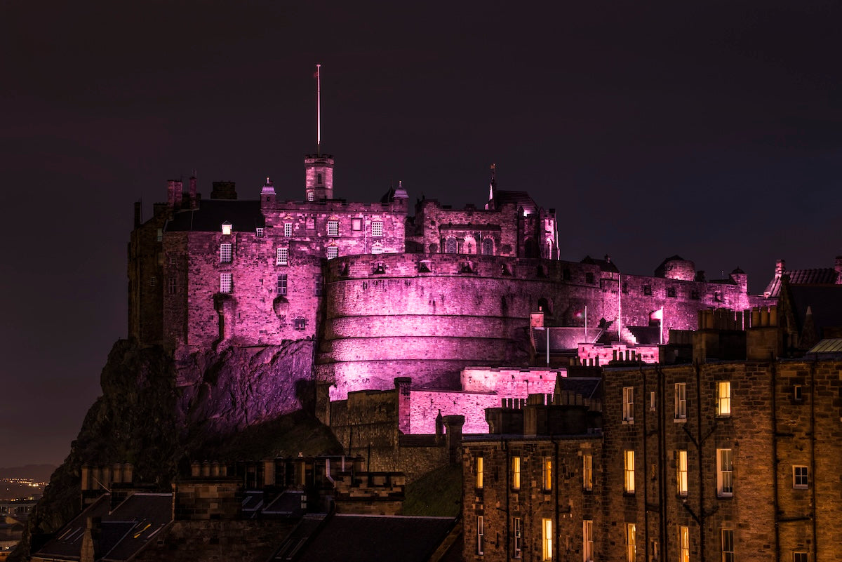 Castle from the library
