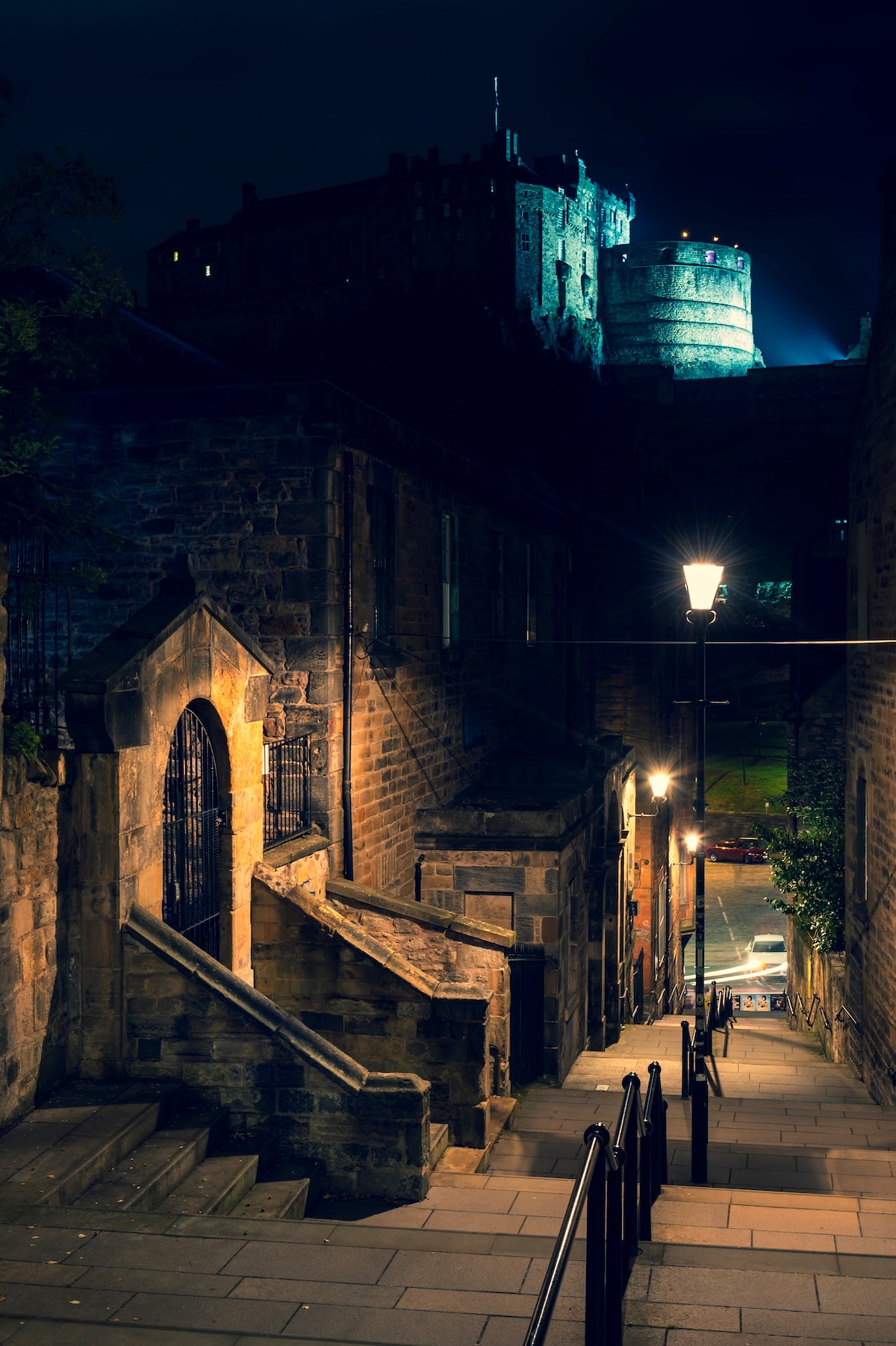 Castle in Blue and the Vennel
