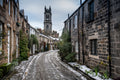 Circus Lane in the snow