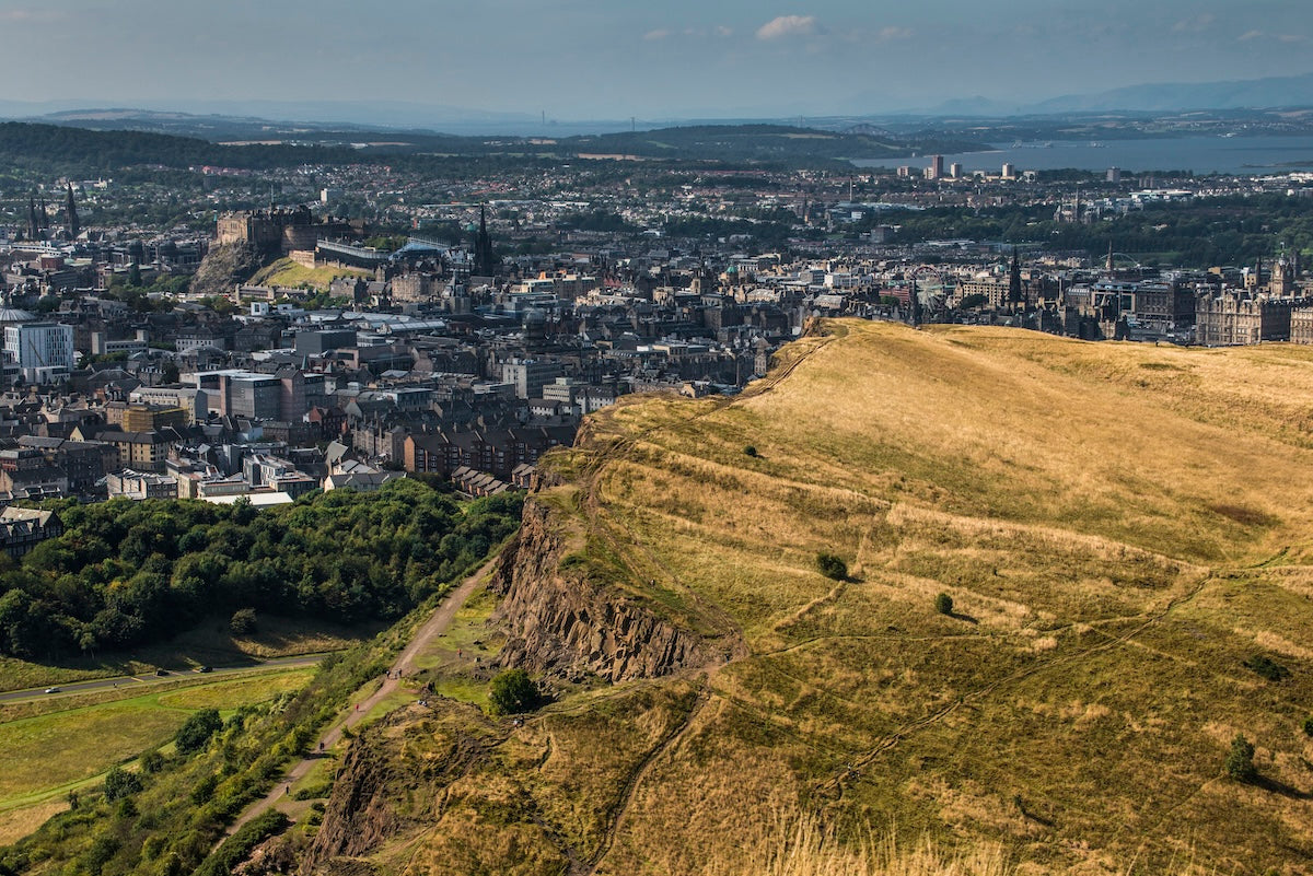 Crags and Edinburgh