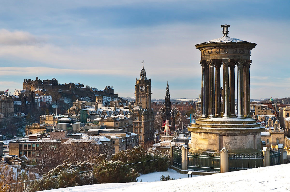 First Edinburgh snow 2010