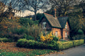 Gardener's Cottage in autumn