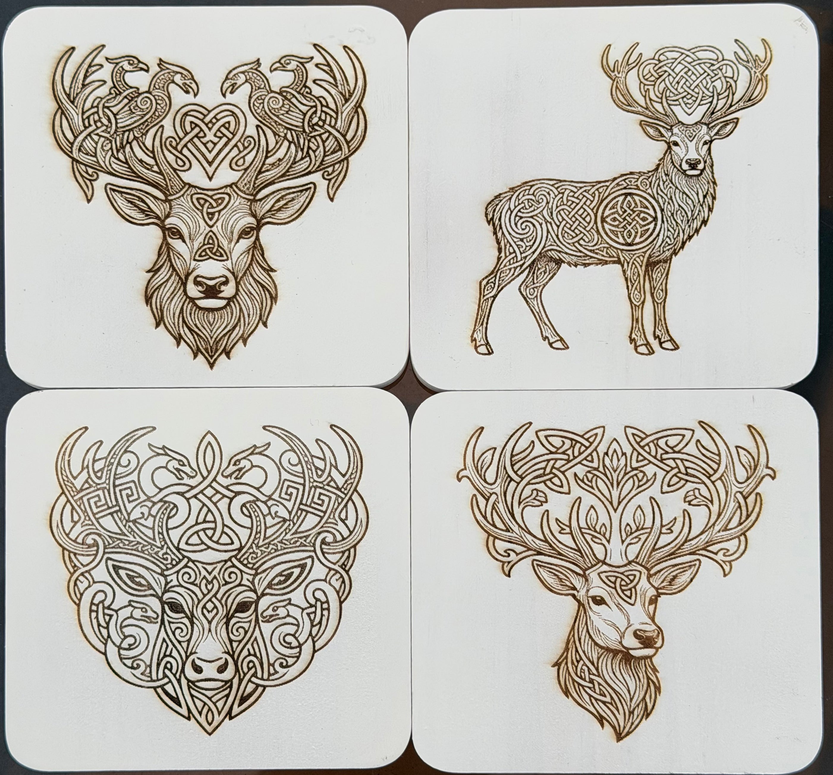 Wooden coasters