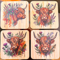 Wooden coasters